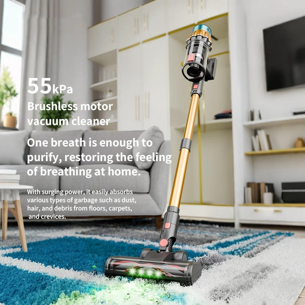 Blossom V22 Cordless Vacuum Cleaner gold