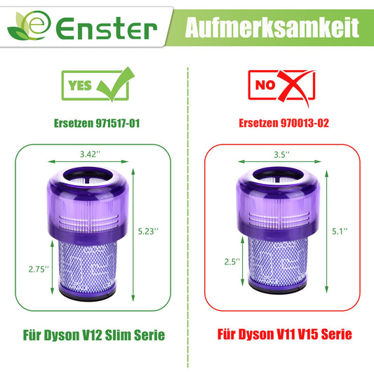 Filter for Dyson V12 ,Pack of 3 Replacement Filter