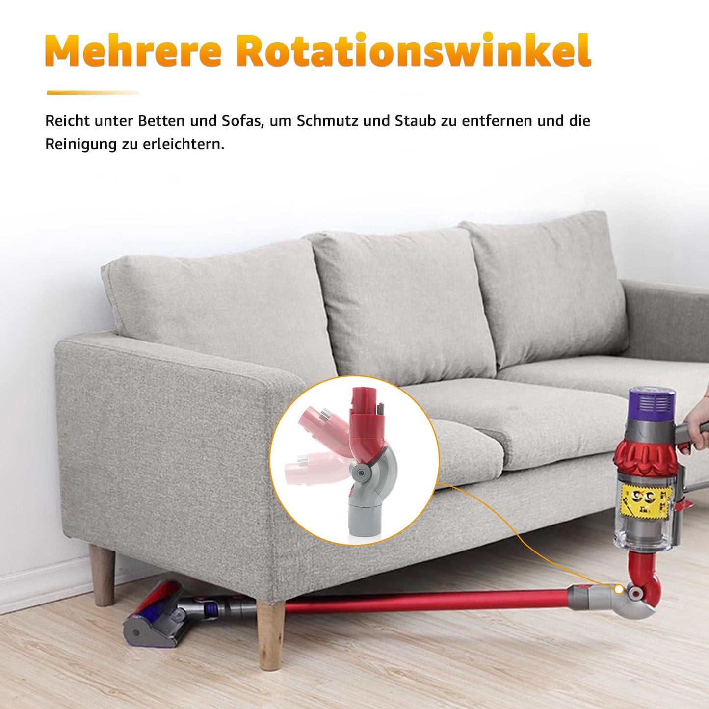 Quick Release Adapter Compatible with Dyson V7, V8, V10, V11, V15