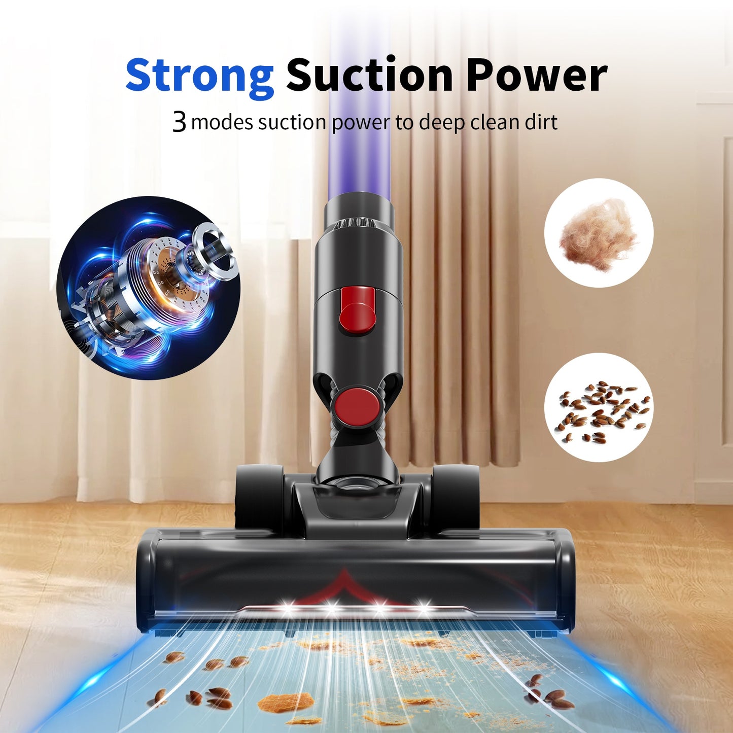 Blossom V22 Cordless Vacuum Cleaner Purple