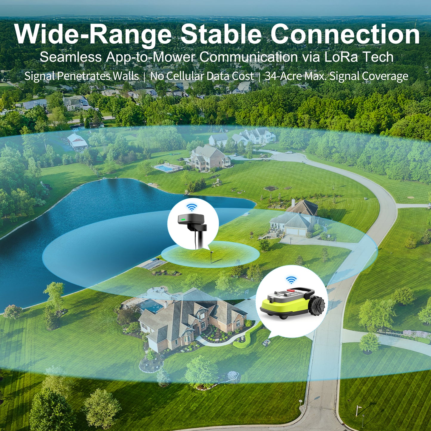 UBHOME M10 Robot Lawn Mower