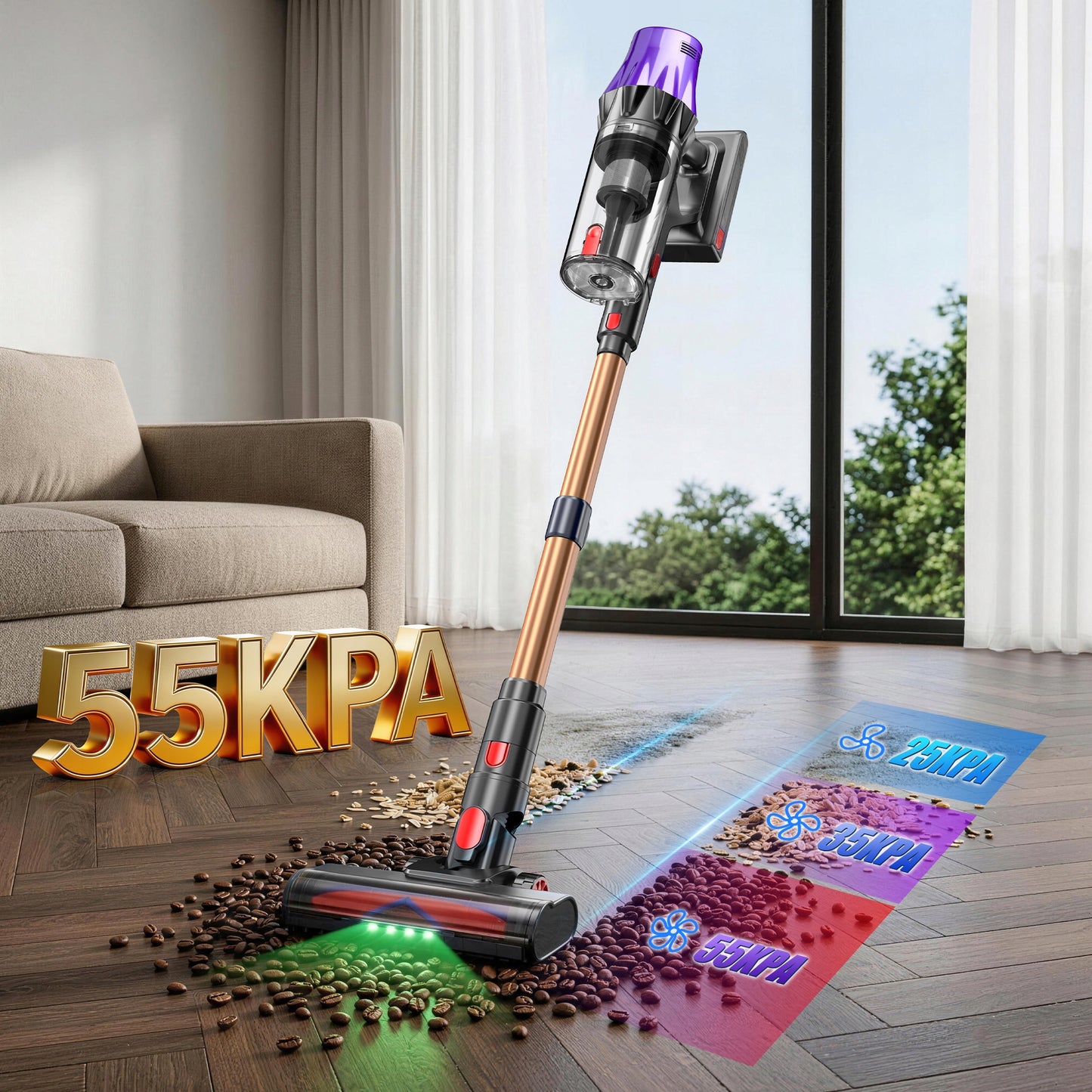 Blossom V20 Cordless Vacuum Cleaner 55KPa 650W