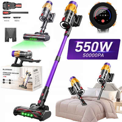 Blossom V18 Cordless Vacuum 50KPa – 550W 60min OLED Display Purple